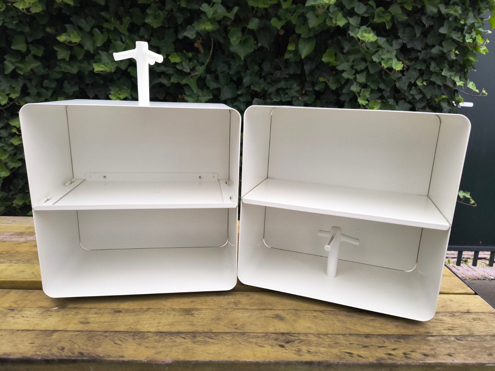 Badkamerkastje IKEA Brickan (2x), Ophalen, Minder dan 50 cm, Overige typen, Zo goed als nieuw