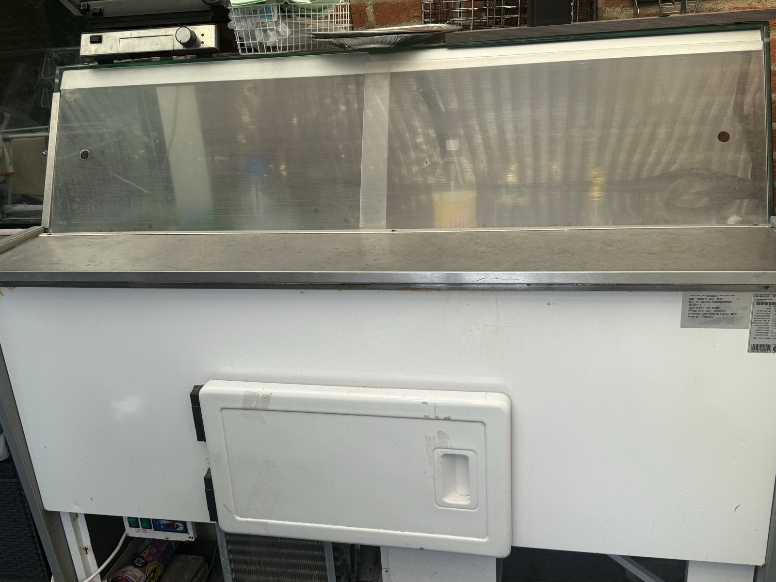 Professionele Koelvitrine voor Horeca, Ophalen, Gebruikt, Koelen en Vriezen
