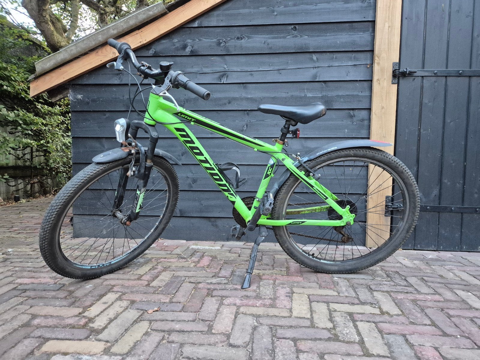 Stoere mountainbike met 18 versnellingen., Ophalen of Verzenden, Gebruikt, Overige merken