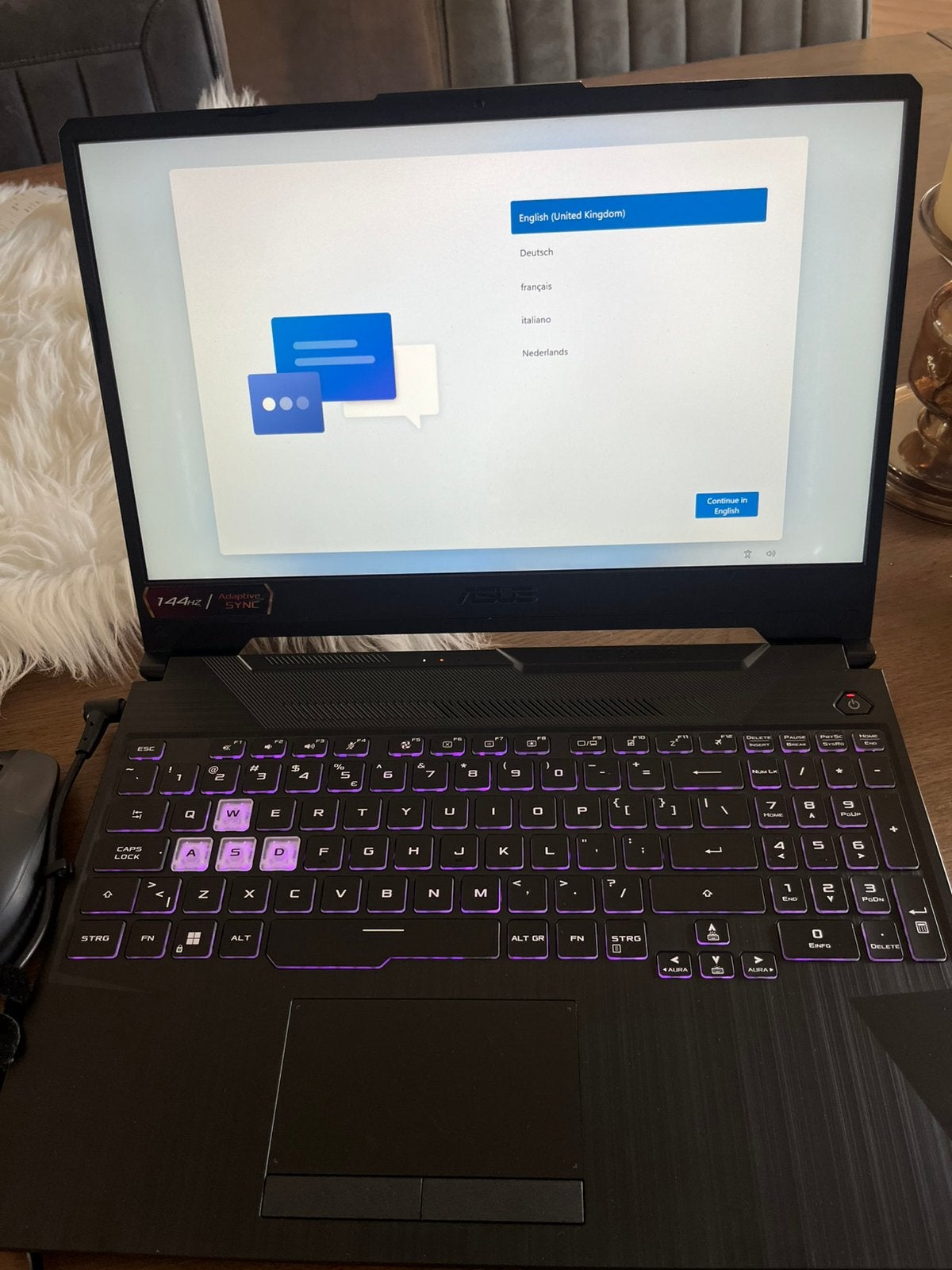 Asus gaming laptop fx506hc, Computers en Software, Ophalen, Zo goed als nieuw, 15 inch, Gaming