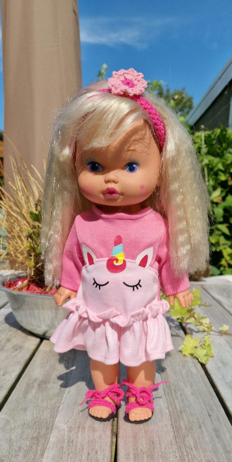 Li'l Miss  Make-up pop Mattel 1988 Vintage, Verzamelen, Poppen, Ophalen of Verzenden, Gebruikt, Pop