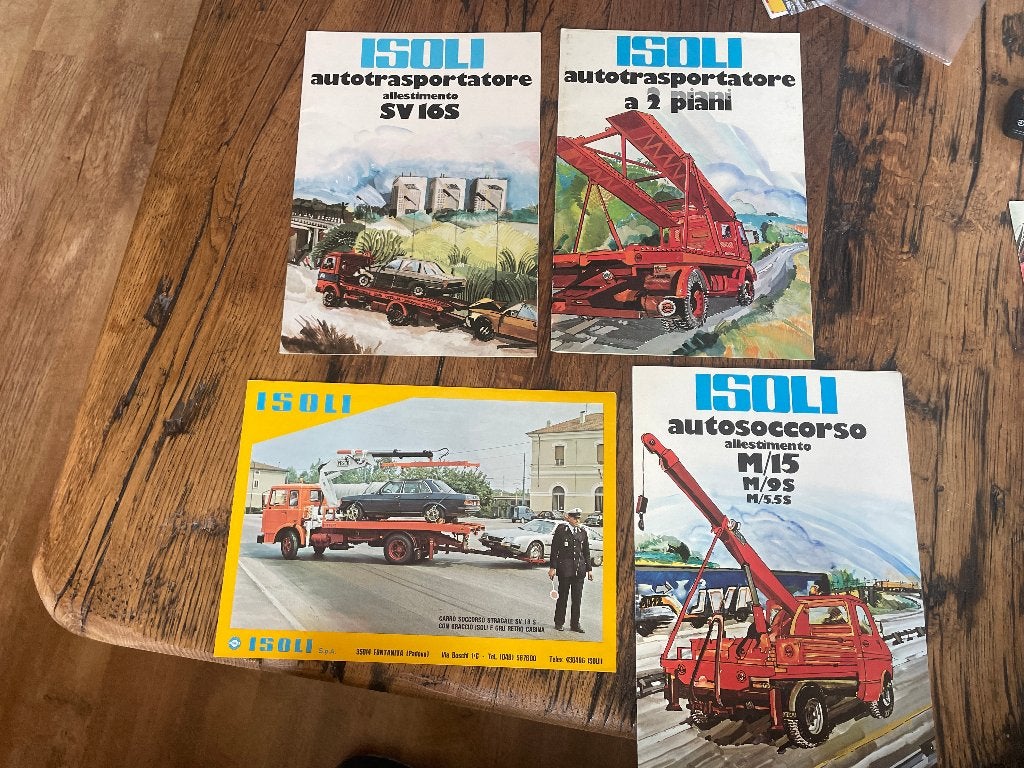 Isoli bergingstrucks iveco, Nieuw, Ophalen of Verzenden, Overige merken, Isoli