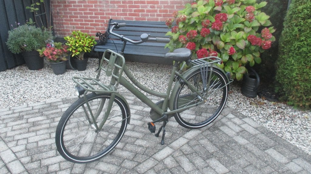 cortina  transport  fiets. 26  inch. 3 ver., Fietsen en Brommers, Terugtraprem, Cortina U4 transportfiets, Versnellingen, Zo goed als nieuw