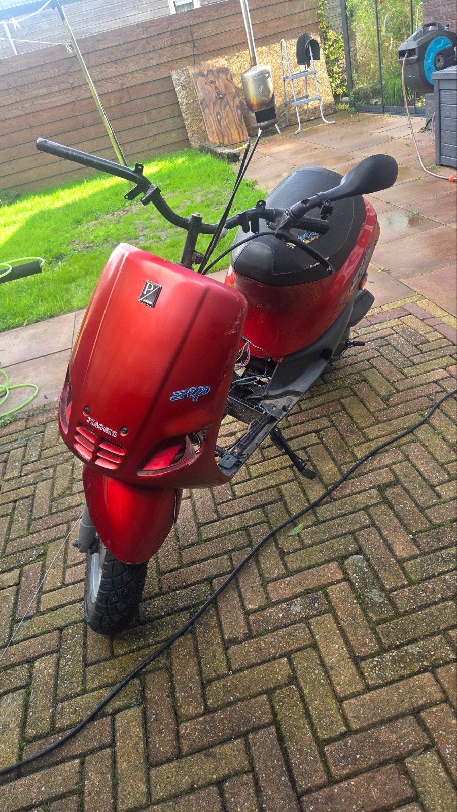zip type 2 (ssl25) 125-180 project frame, Fietsen en Brommers, Ophalen, Gebruikt, Frame, Piaggio