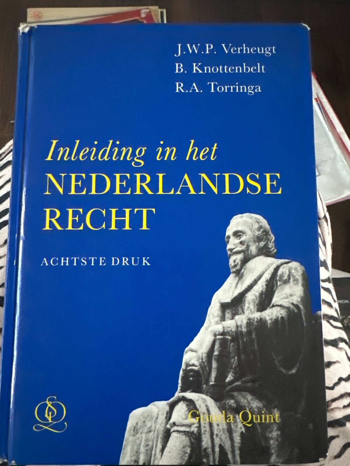 Inleiding in het Nederlandse Recht - Achtste Druk, Boeken, Ophalen of Verzenden, Gamma, Gelezen, HBO