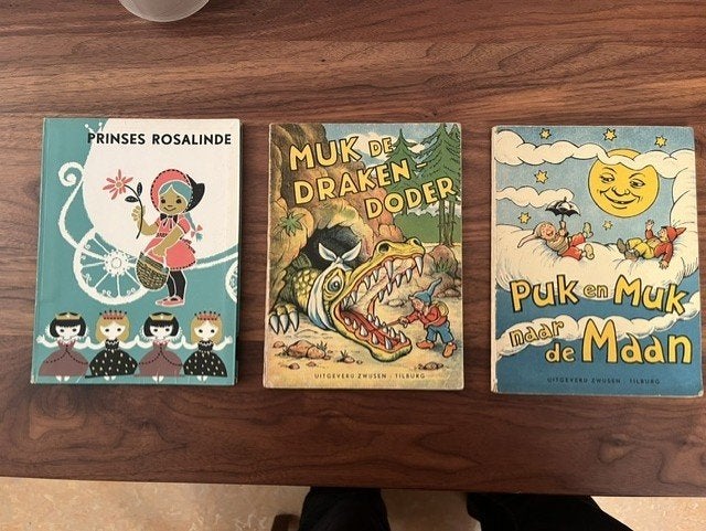 3 oude boeken Puk en Muk, Boeken, Ophalen of Verzenden, Gelezen, Fictie algemeen
