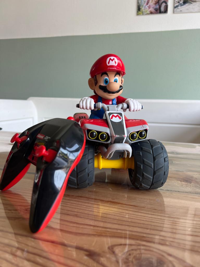 Carrera RC Mario Kart Quad - Mario, Elektro, Gebruikt, Auto offroad, Ophalen of Verzenden