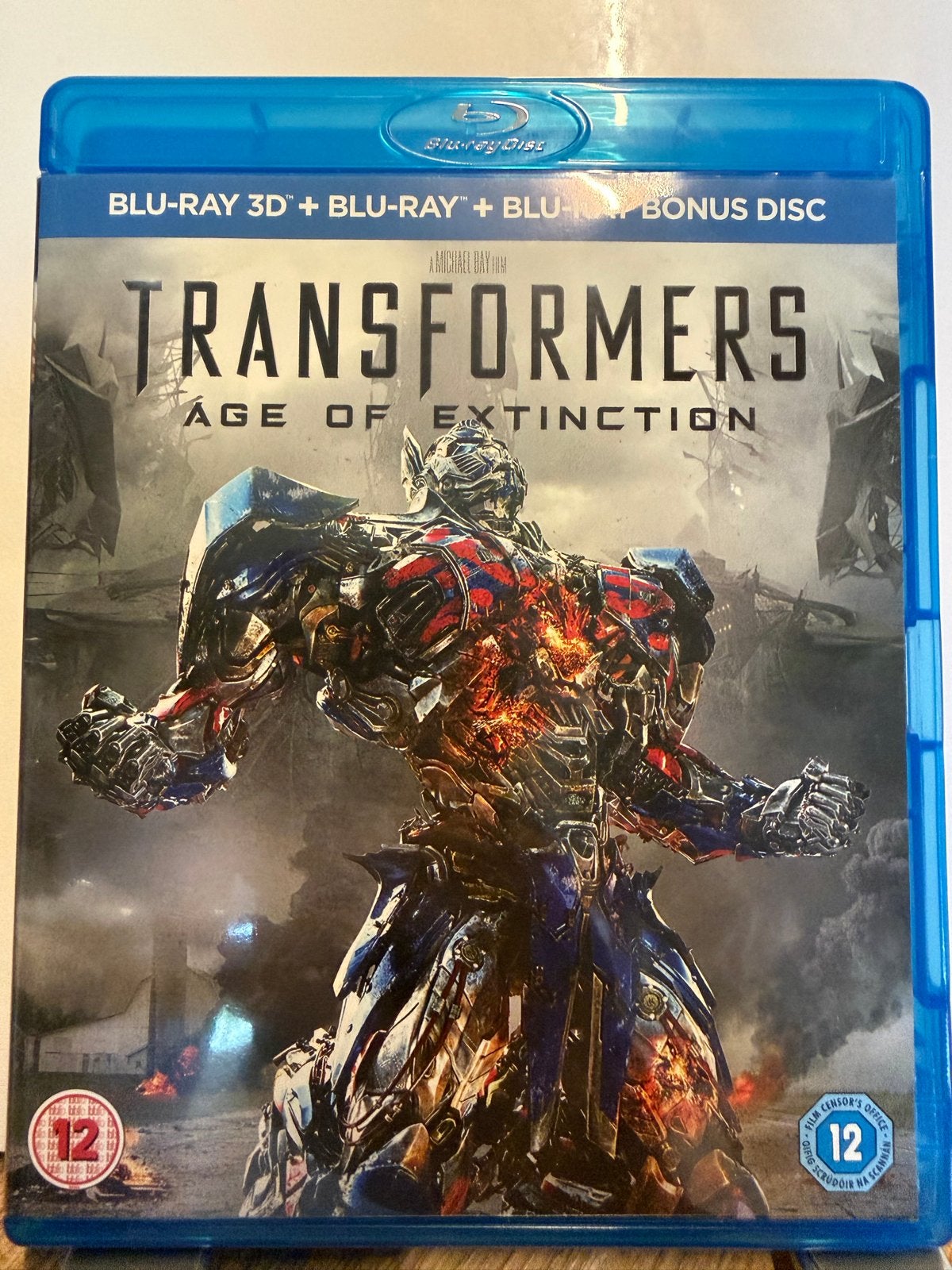 Transformers: Age of Extinction 3D Blu-ray + Blu-ray, Inclusief extra's, Film, Actie, Ophalen of Verzenden