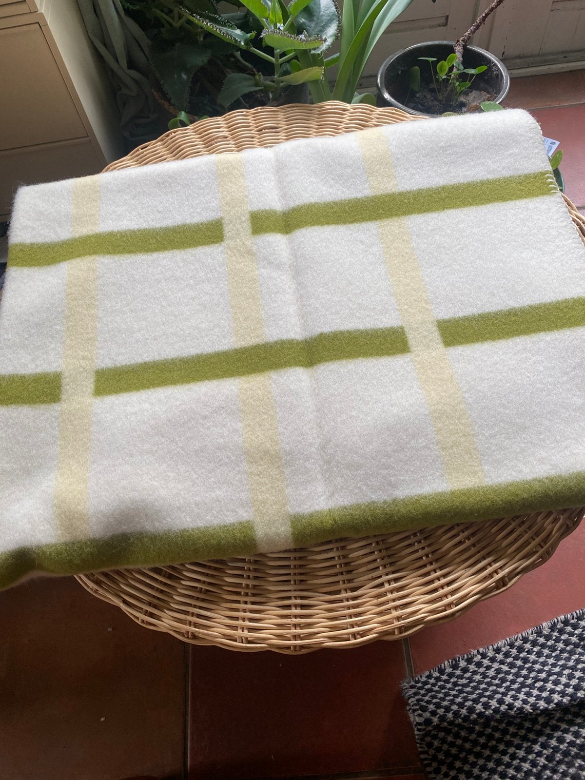 Prachtige wollen deken RØROS 2.00 x 1.35, Huis en Inrichting, 135 cm, Overige kleuren, Woondeken, Wol