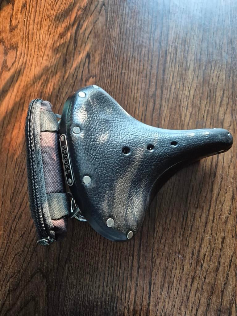 Brooks zadel B66., Fietsen en Brommers, Fietsonderdelen, Zadel, Ophalen