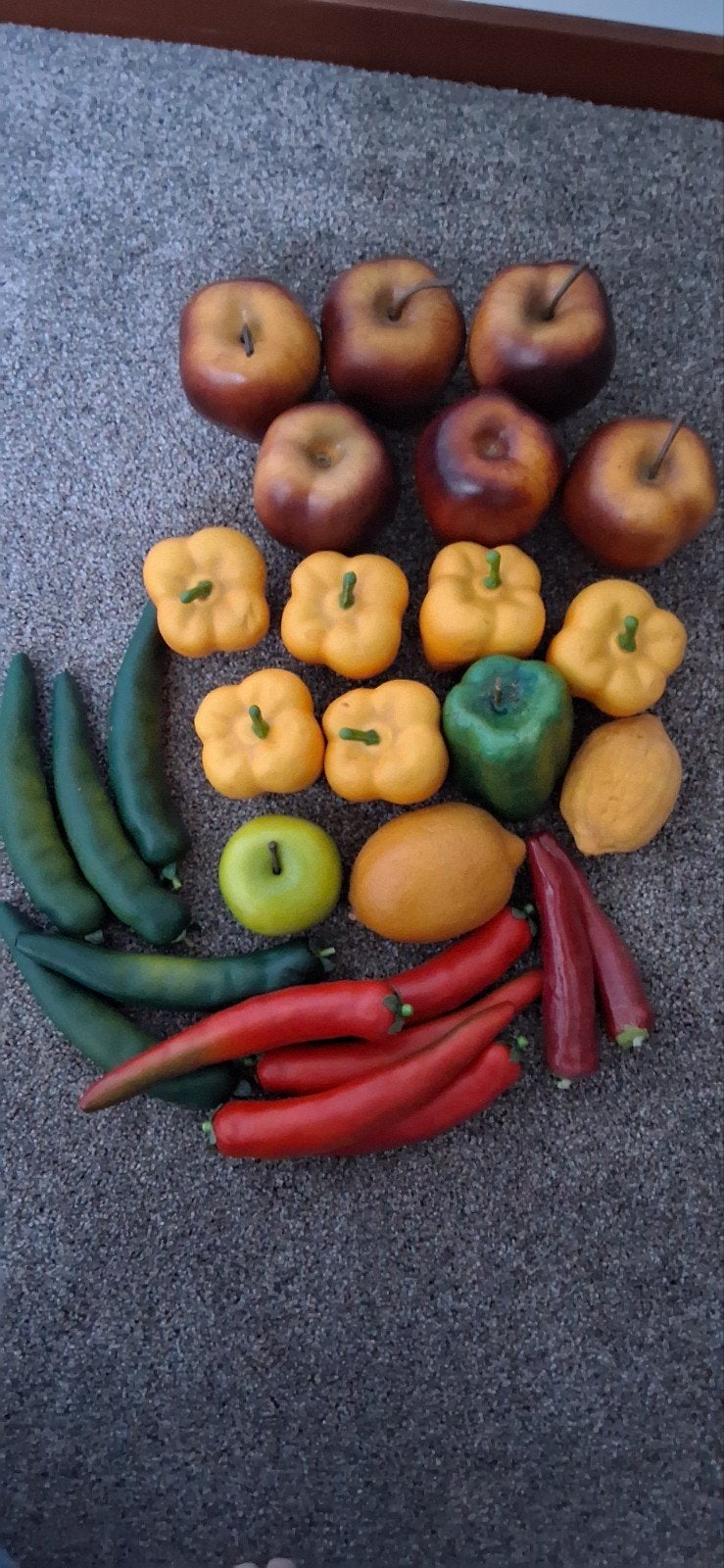 Kunst fruit, Huis en Inrichting, Woonaccessoires | Overige, Ophalen, Gebruikt, Kunststof