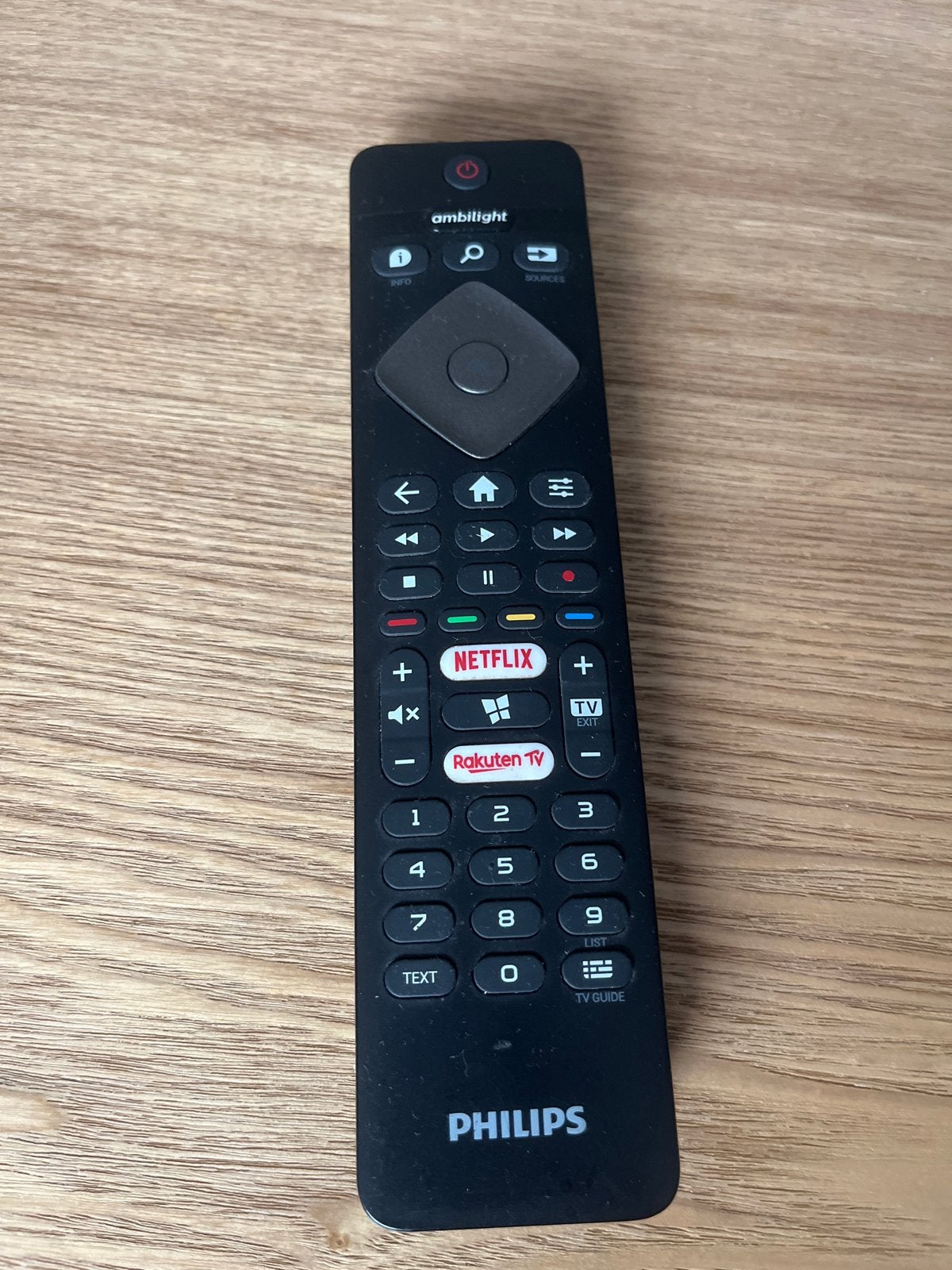 Philips Ambilight Afstandsbediening - Zo goed als nieuw, Ophalen of Verzenden, Zo goed als nieuw, Origineel, Tv