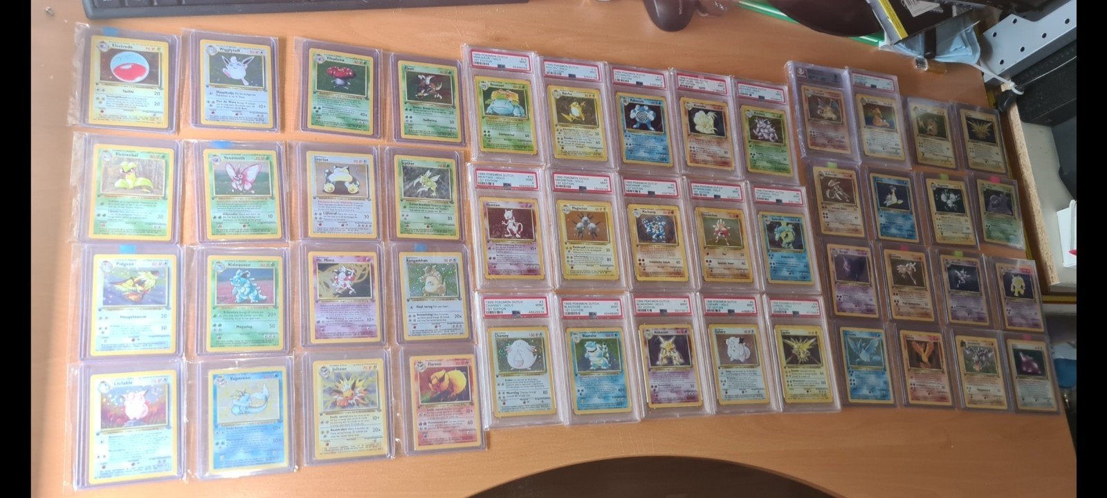 Alle 1st edition Nederlandse Pokemon kaarten in TOP STAAT, Ophalen, Zo goed als nieuw, Meerdere kaarten