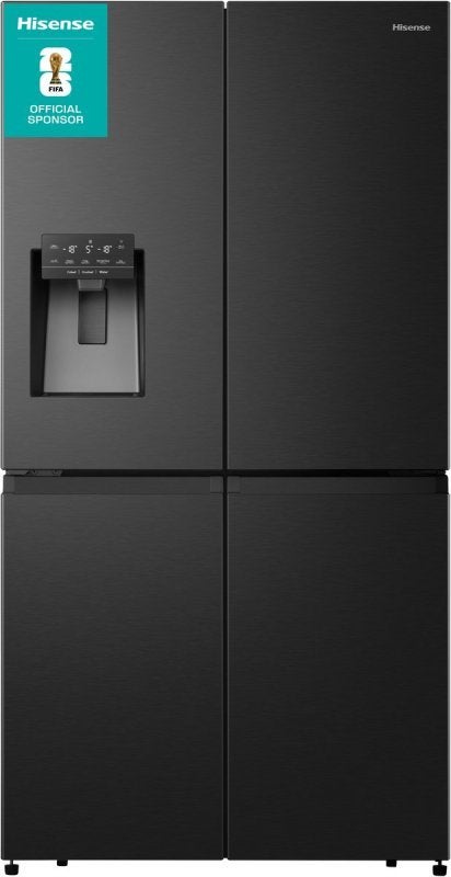 Hisense Amerikaanse koelkast RQ760N4SBFE - Zwart