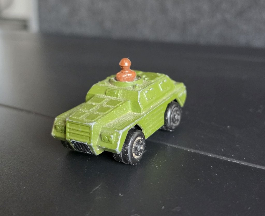 Matchbox Rolamatics No. 28 'Stoat', Ophalen of Verzenden, Gebruikt