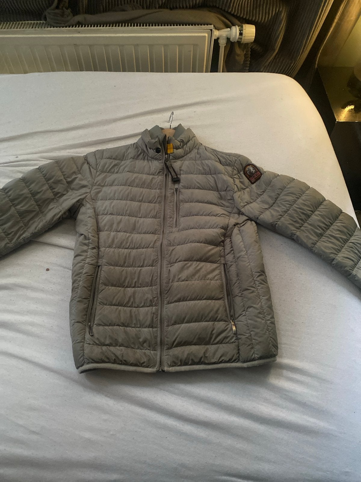 Parajumpers Super Lightweight donsjack - Maat M, Ophalen of Verzenden, Zo goed als nieuw, Maat 48/50 (M), Grijs