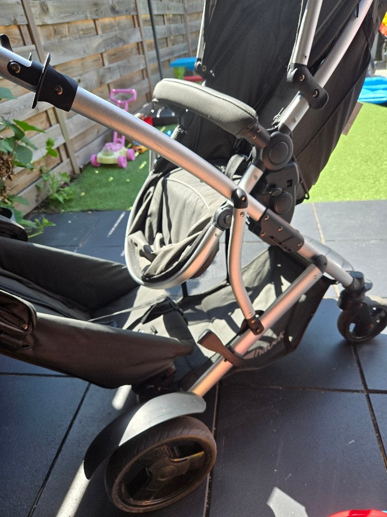 Kinderwagen hauck duo, Kinderen en Baby's, Kinderwagens en Combinaties, Ophalen, Gebruikt, Overige merken, Verstelbare duwstang