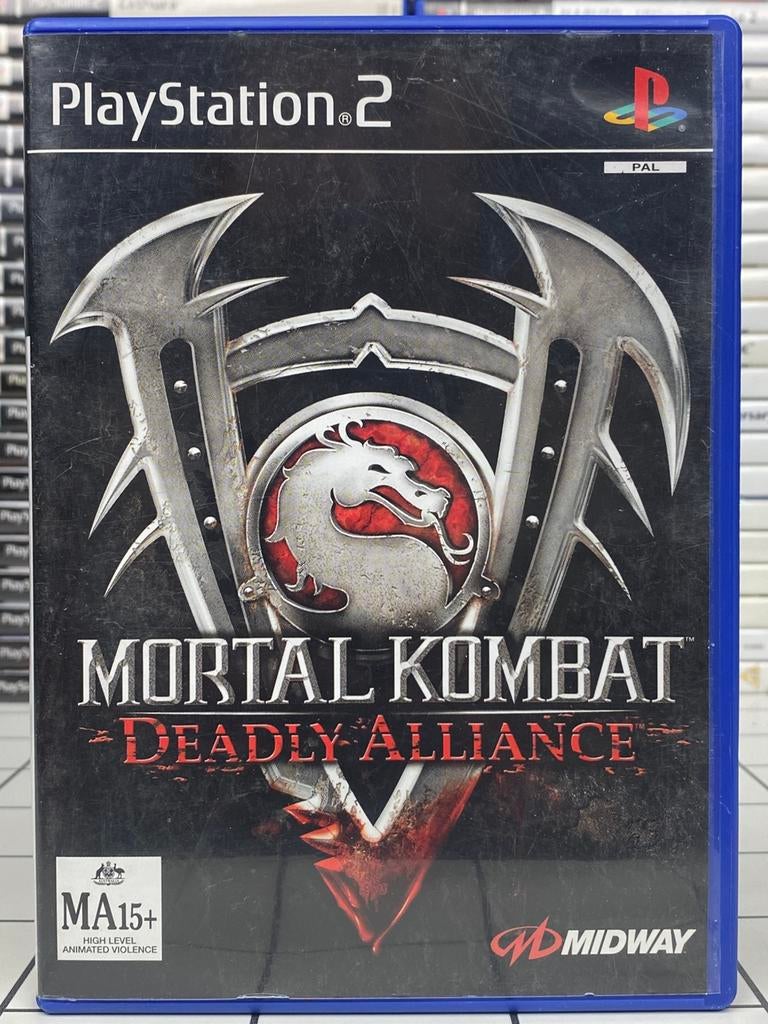 Mortal Kombat Deadly Alliance - PS2 PlayStation 2 - Midway, Info@midway.com, Vanaf 18 jaar, Vechten, Www.midway.com