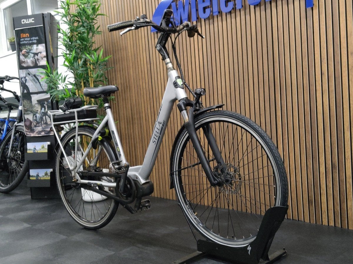 Stella Arturo Automatic Dames Zilver 53cm, Fietsen en Brommers, Elektrische fietsen, Gebruikt, -, -, 51 tot 55 cm