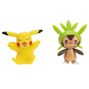 Pokémon: Battle Figure: Pikachu + Chespin, ., Jongen of Meisje, Nieuw, Ophalen of Verzenden