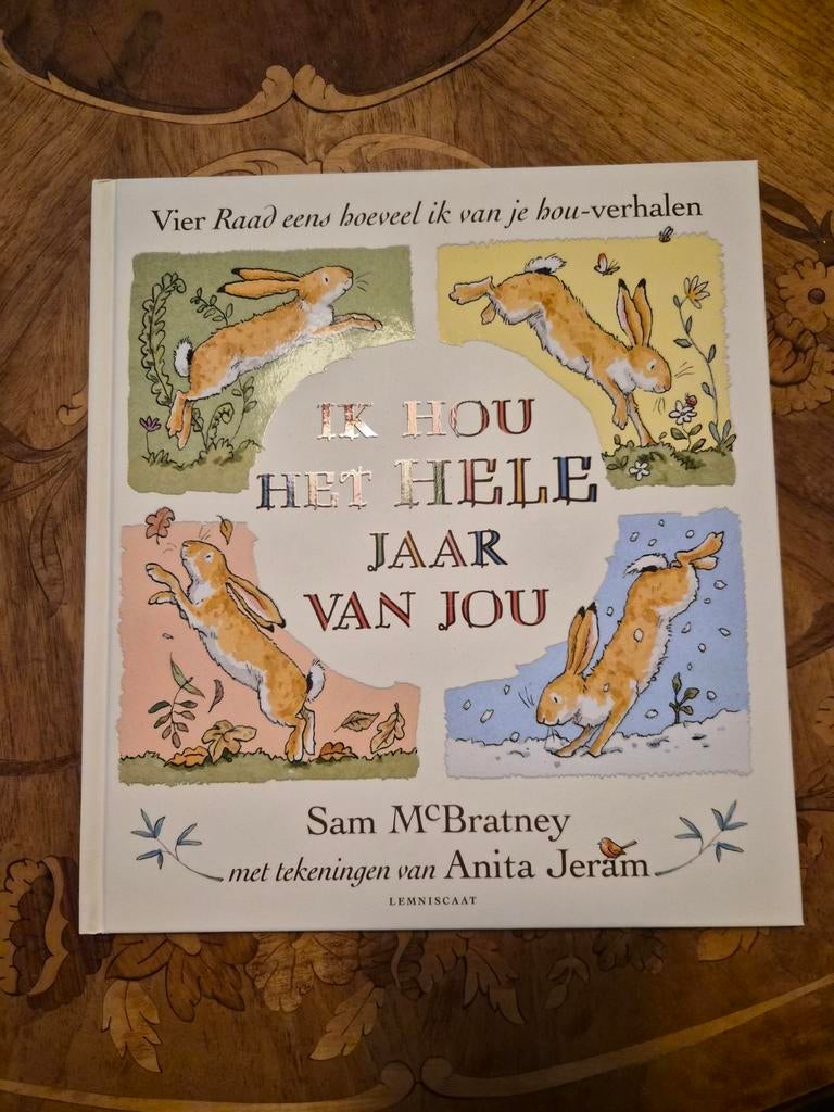 Ik hou niet het hele jaar van jou - Sam McBratney, Boeken, Ophalen of Verzenden, Zo goed als nieuw, Sam McBratney, 2 tot 3 jaar