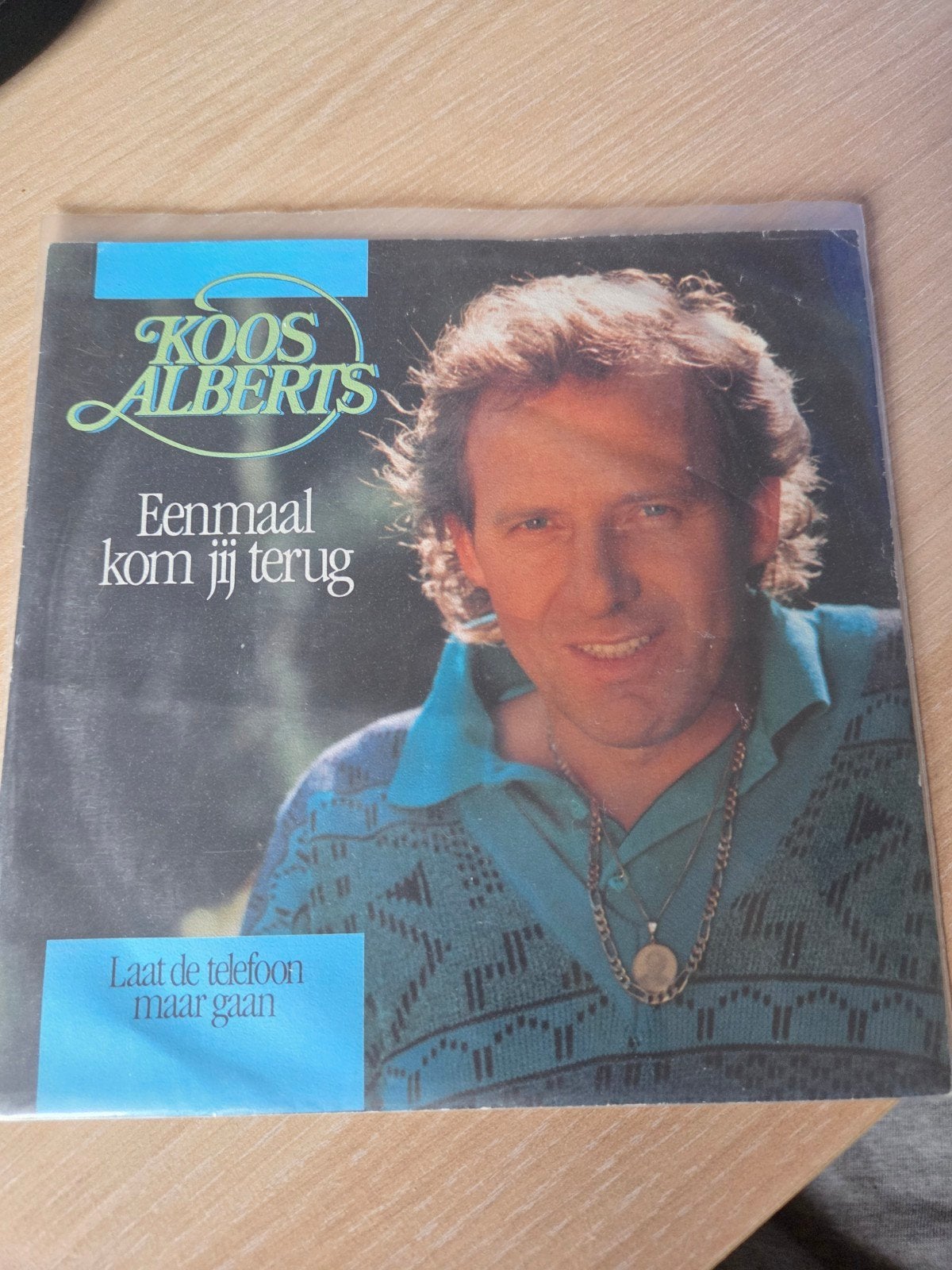 Koos Alberts - Eenmaal kom jij terug / Laat de telefoon maar, Gebruikt, Originele persing, 7 inch, Ophalen of Verzenden