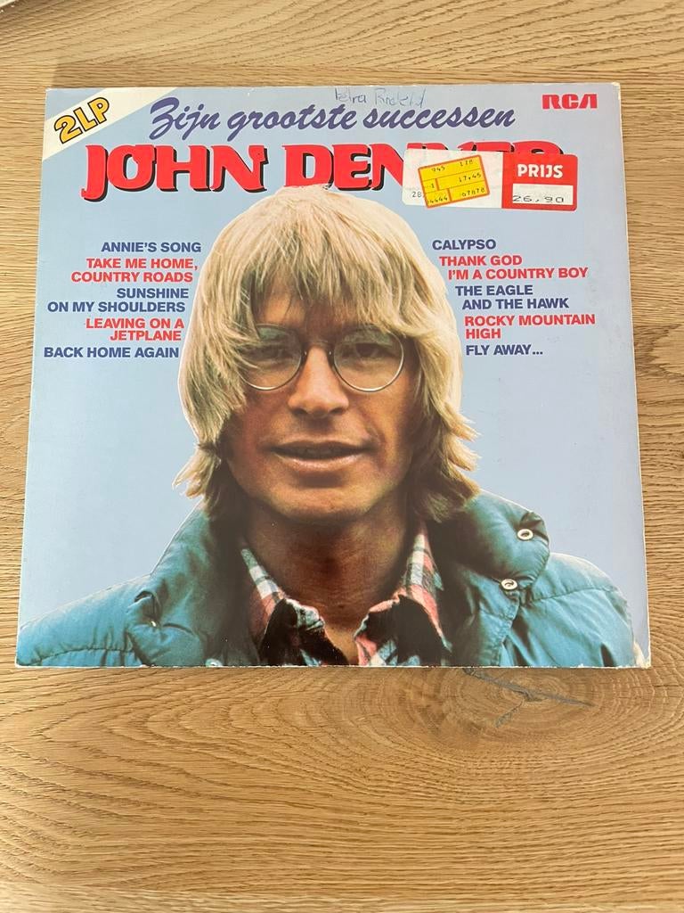 John Denver- Zijn grootste successen - LP, Ophalen of Verzenden, Zo goed als nieuw, 12 inch
