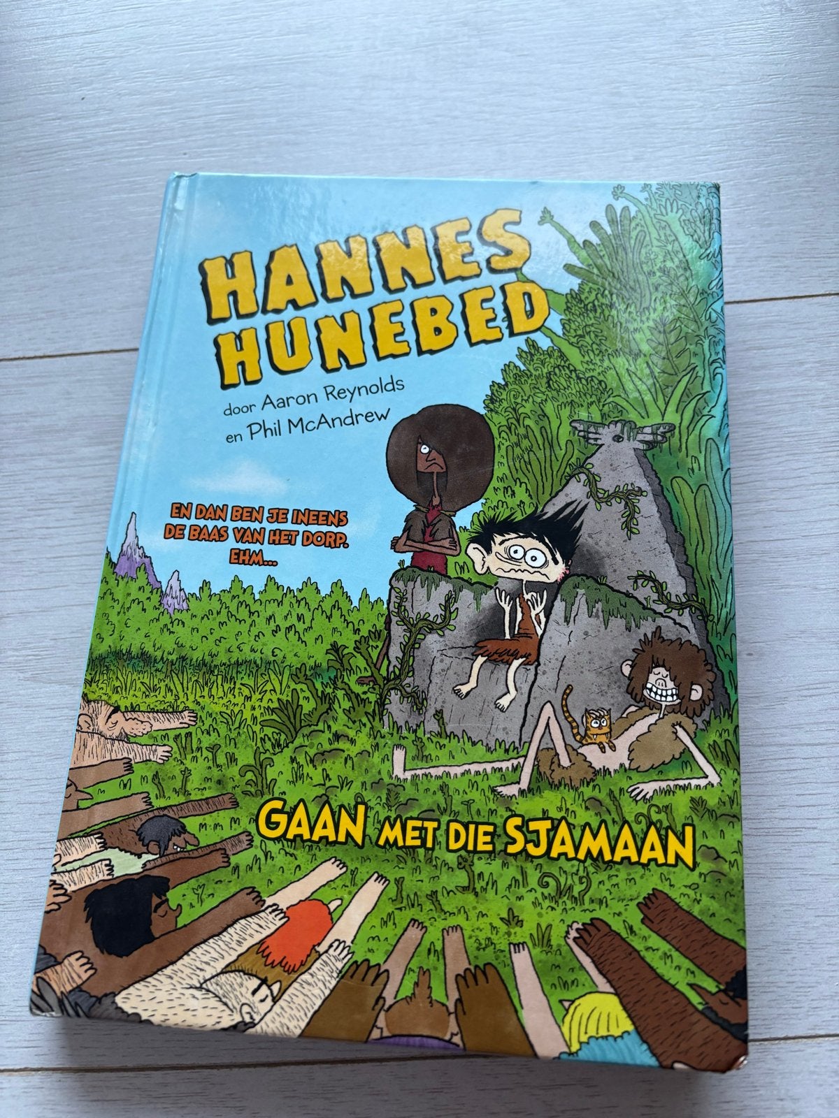 Hannes Hunebed: Gaan met die Sjamaan - Geschiedenis voor Kid, Ophalen of Verzenden, Zo goed als nieuw, Non-fictie