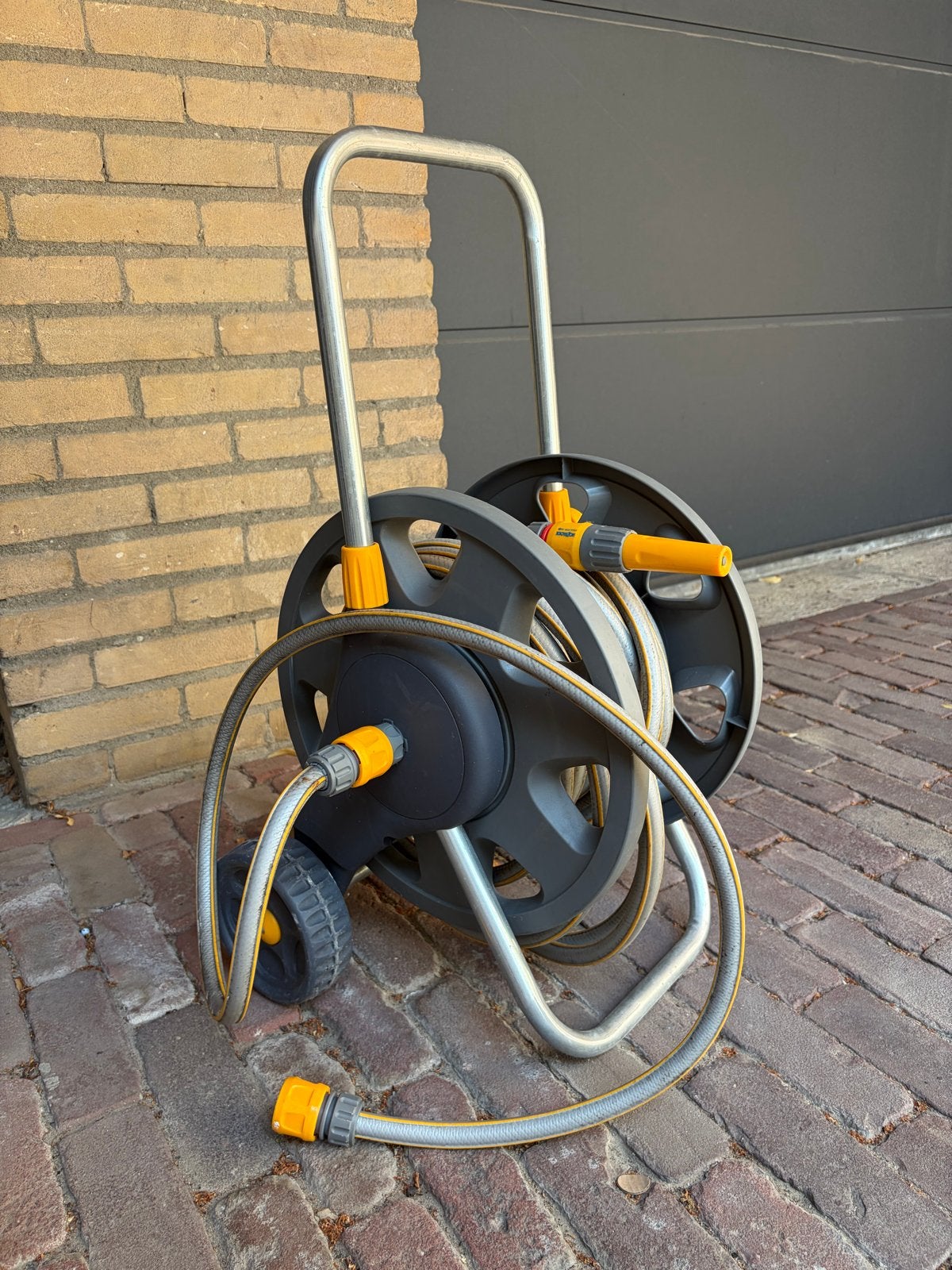 Tuinslanghaspel, Tuin en Terras, Tuinslangen, Ophalen, Gebruikt, Tuinslanghaspel