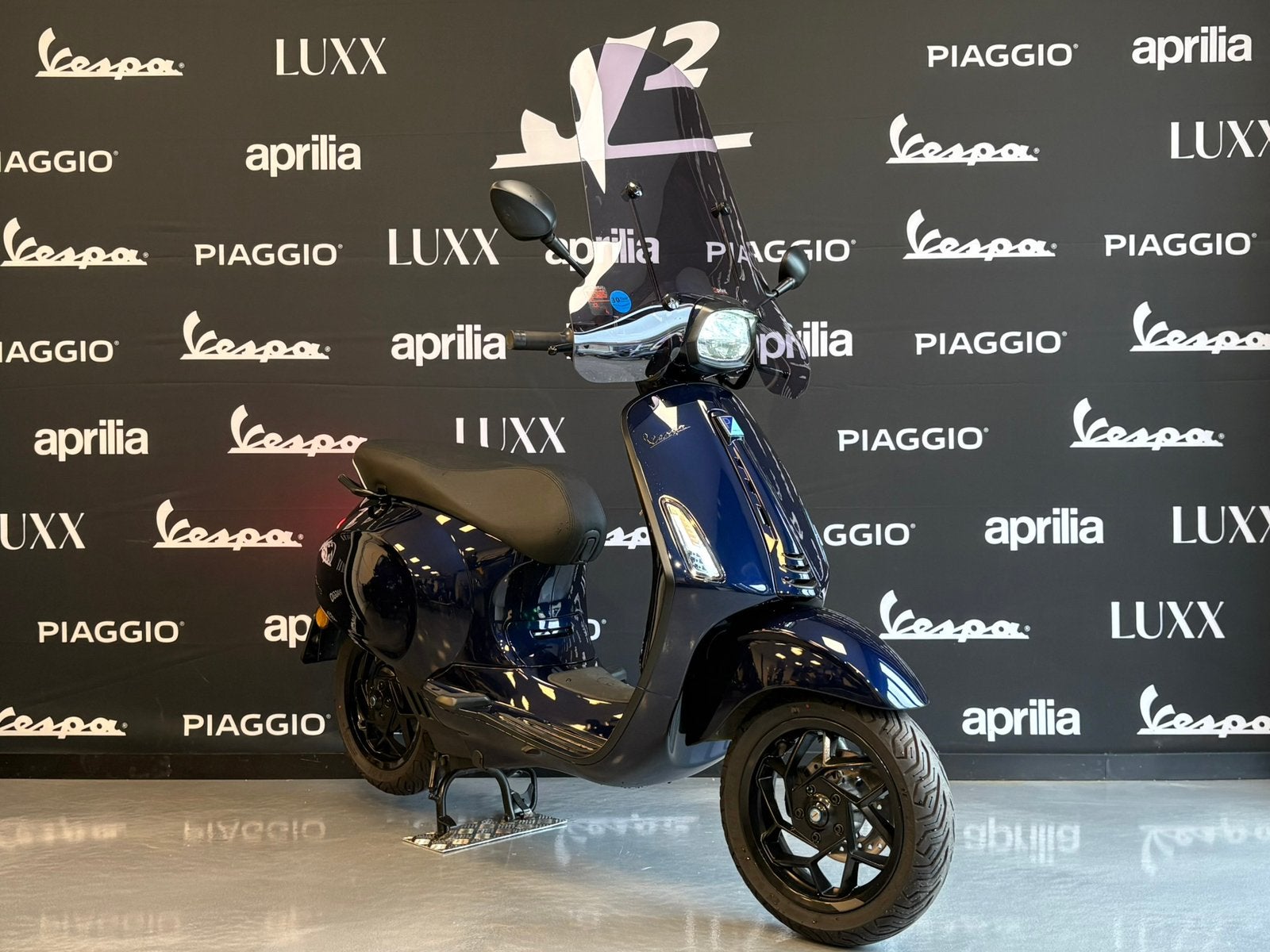 Vespa Elettrica | Midnight Blu | Brom | 2025 | 4368km | 1eig, Overige modellen, ., Maximaal 45 km/u, Elektrisch