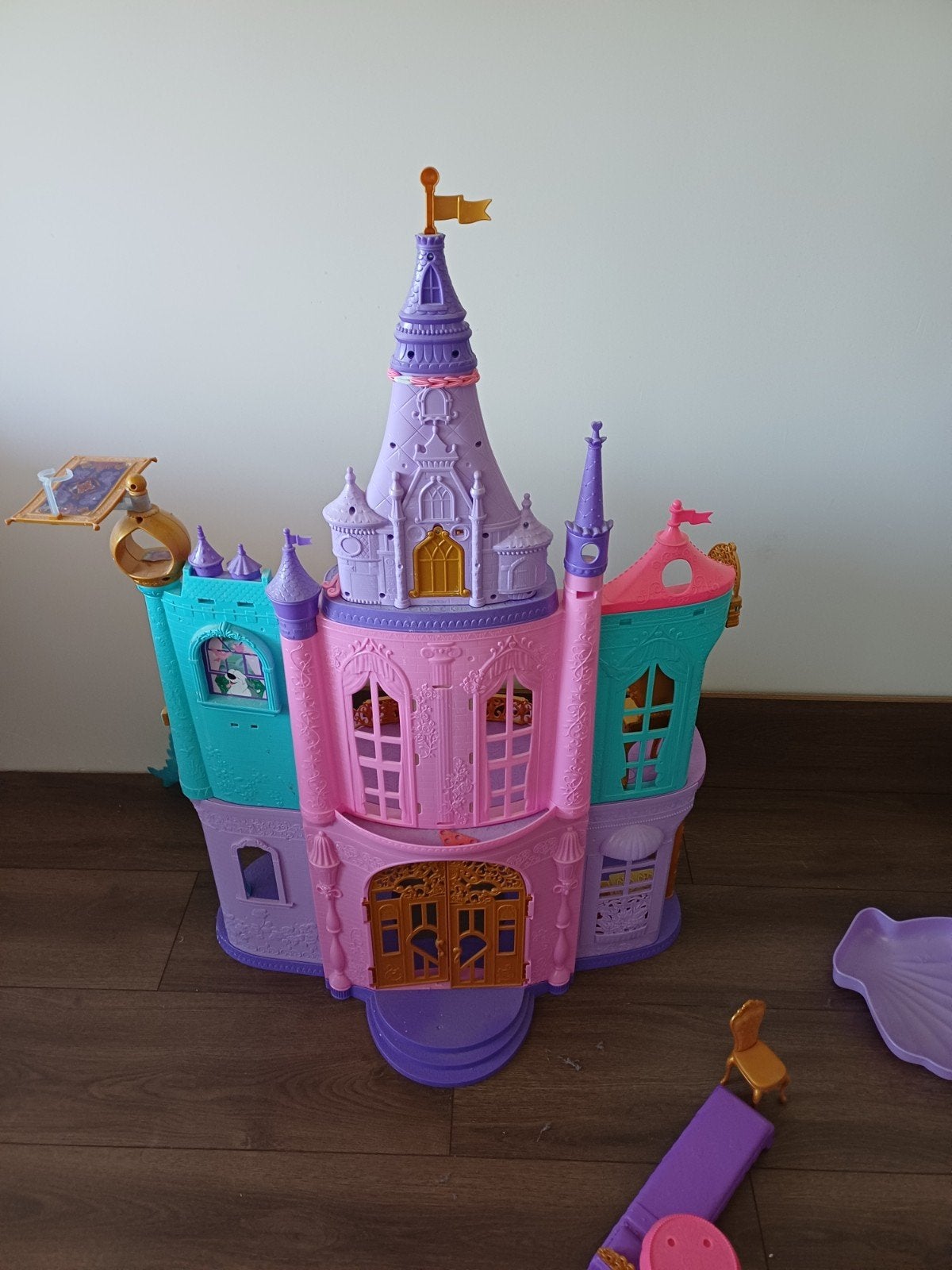 Disney Princess Kasteel Poppenhuis met Meubels, Ophalen, Gebruikt, Poppenhuis