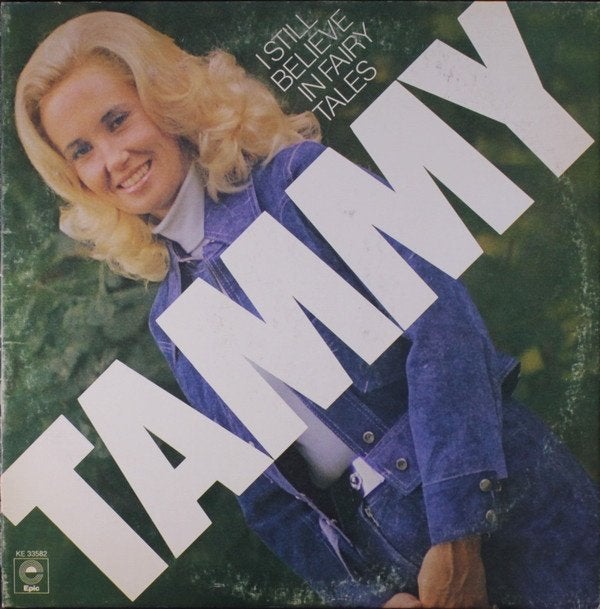 Tammy wynette ‎  i still believe in fairy tales  lp, LP, Zo goed als nieuw, 12 inch, Country