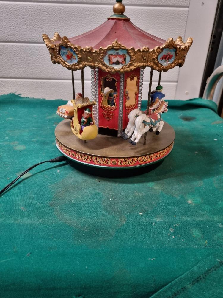 carrousel vintage met muziek en verlichting, Ophalen of Verzenden, 'T Olde Gre-j, Info@toldegrej.nl, Endepoelstraat 20f Didam