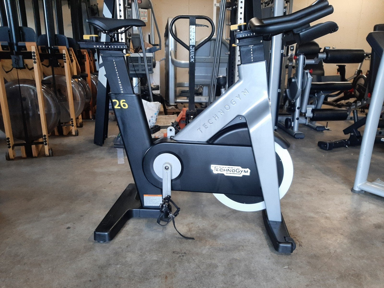 technogym groupcycle connect spinningbike, Sport en Fitness, Ophalen of Verzenden, Zo goed als nieuw, Overige typen