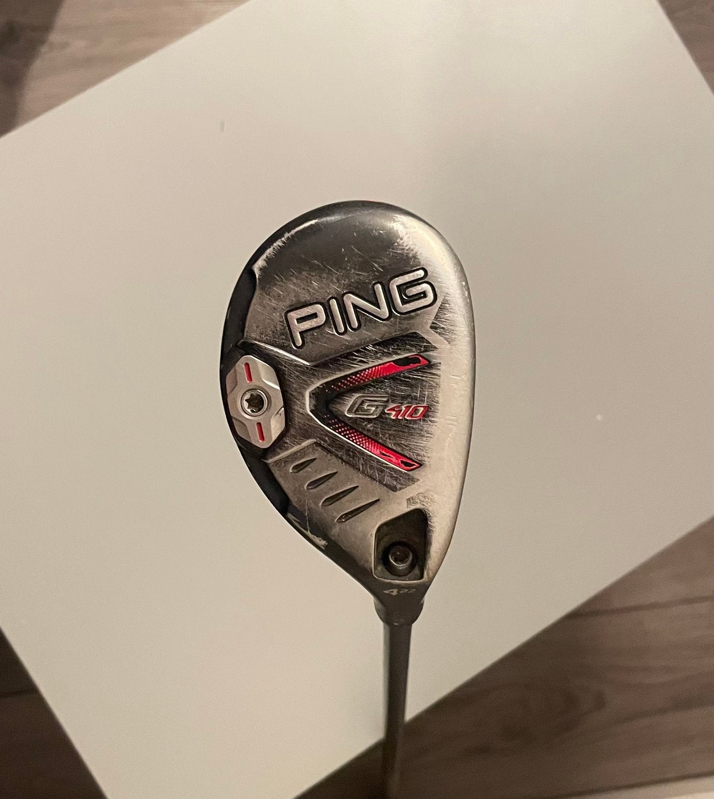 Ping G410 4 Hybrid | 22 | Regular Flex | Goede Staat, Sport en Fitness, Golf, Ophalen of Verzenden, Gebruikt, Club, Ping