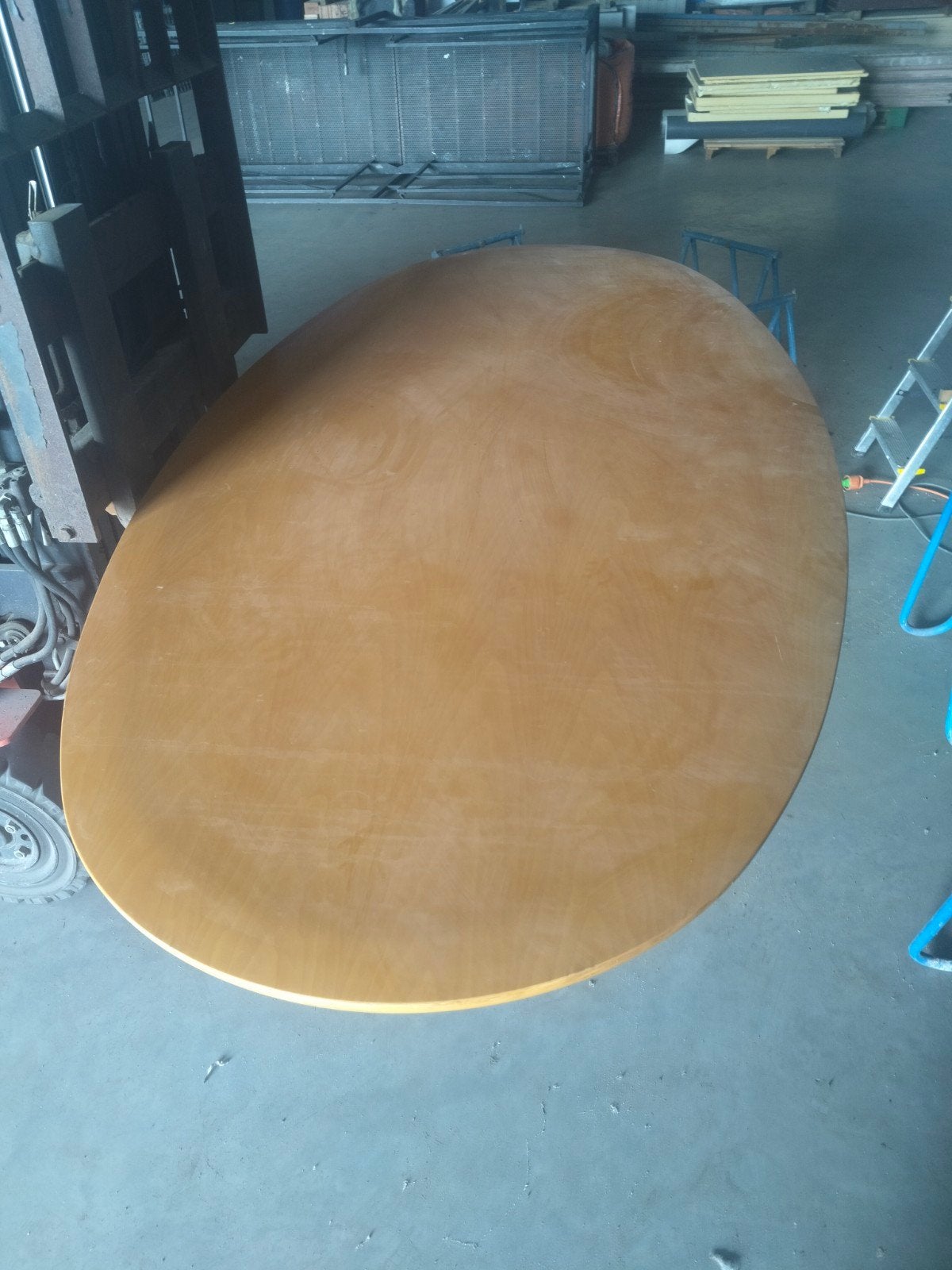 Ovaal tafelblad, Gebruikt, 100 tot 150 cm, 200 cm of meer, Vijf personen of meer