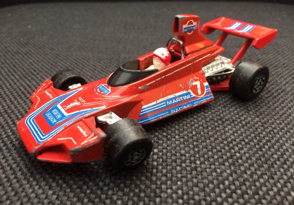 Matchbox Superkings K-41 Brabham BT44B, Ophalen of Verzenden, Gebruikt, Auto, Matchbox