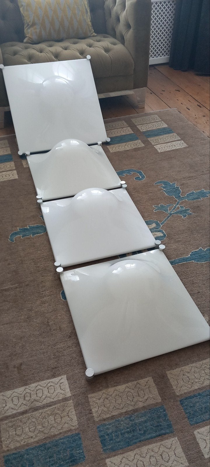 3xBolla lampen van Elio Martinelli - 3x 50x50, 1x 60x60, Ophalen