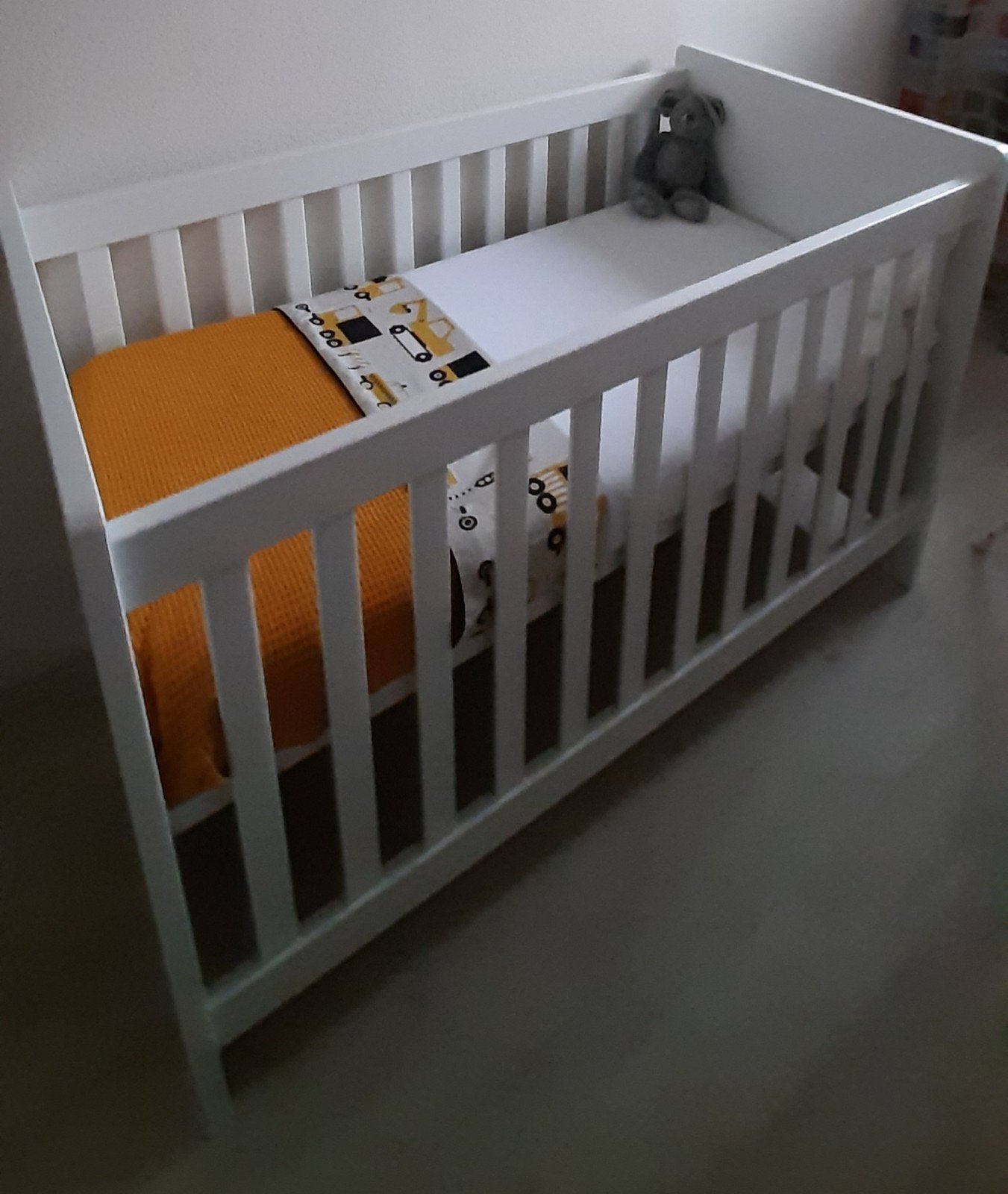 Bopita Vera Ledikant en Commode wit met matras, Ophalen, Zo goed als nieuw