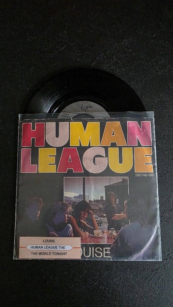 45 toeren, 7”single van: Human league, Gebruikt, 7 inch, Ophalen of Verzenden, Overige typen