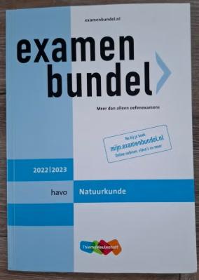 Examenbundel havo Natuurkunde 2022/2023, Boeken, Ophalen of Verzenden, Zo goed als nieuw, HAVO, Natuurkunde
