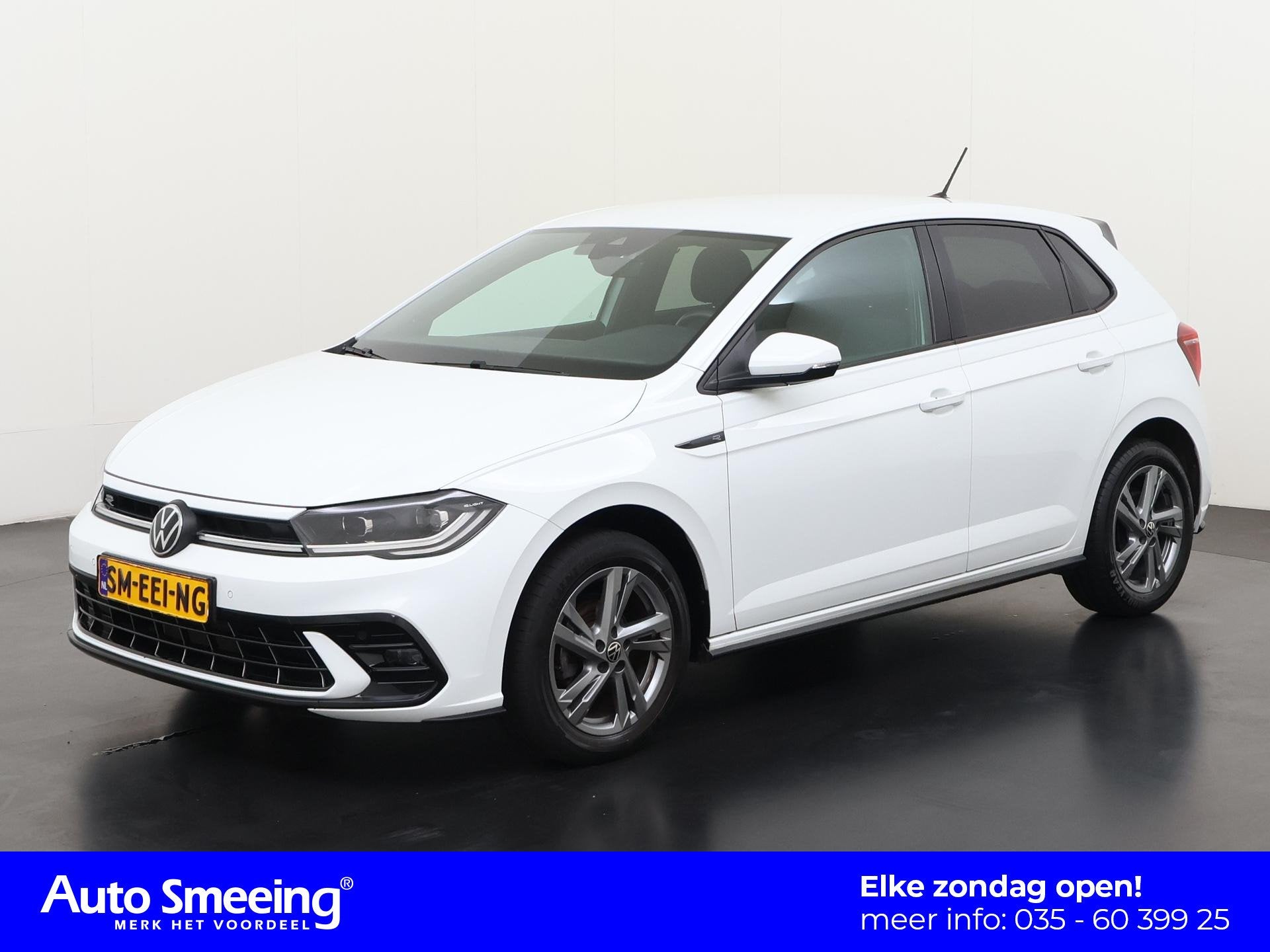 Volkswagen Polo 1.0 TSI R-Line DSG | Stoelverwarming | Zonda, Auto's, 12 maanden, Stof, Gebruikt, Euro 6