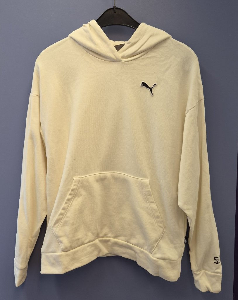 PUMA 75 Years dames hoodie crème maat S + print achter 52174, Service@puma.com, Puma SE, Puma, Ophalen of Verzenden
