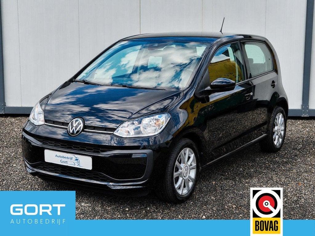 Volkswagen Up! 1.0 Mooie auto!, Auto's, Voorwielaandrijving, Stof, Bedrijf, Handgeschakeld