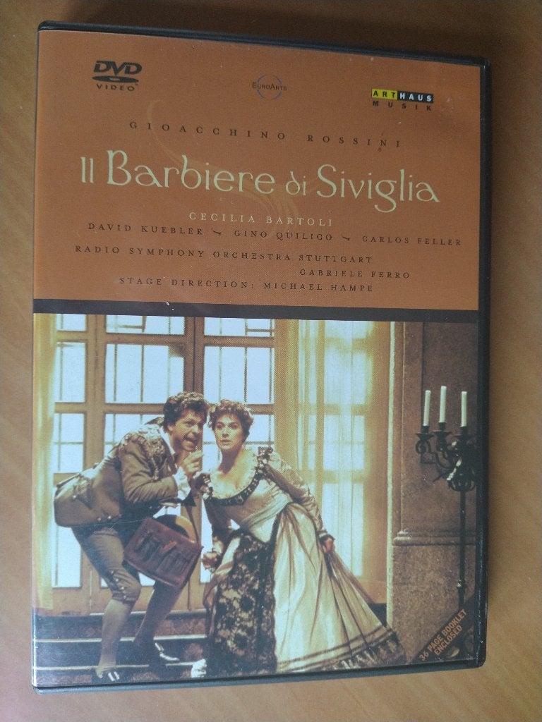 DVD Il Barbiere di Siviglia, Alle leeftijden, Ophalen of Verzenden, Zo goed als nieuw