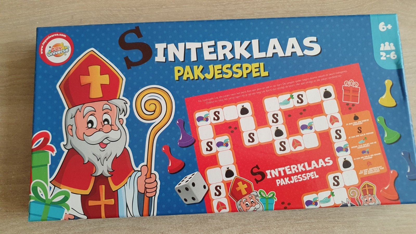 Het Sinterklaas pakjesspel., Diversen, Sinterklaas, Ophalen of Verzenden, Nieuw