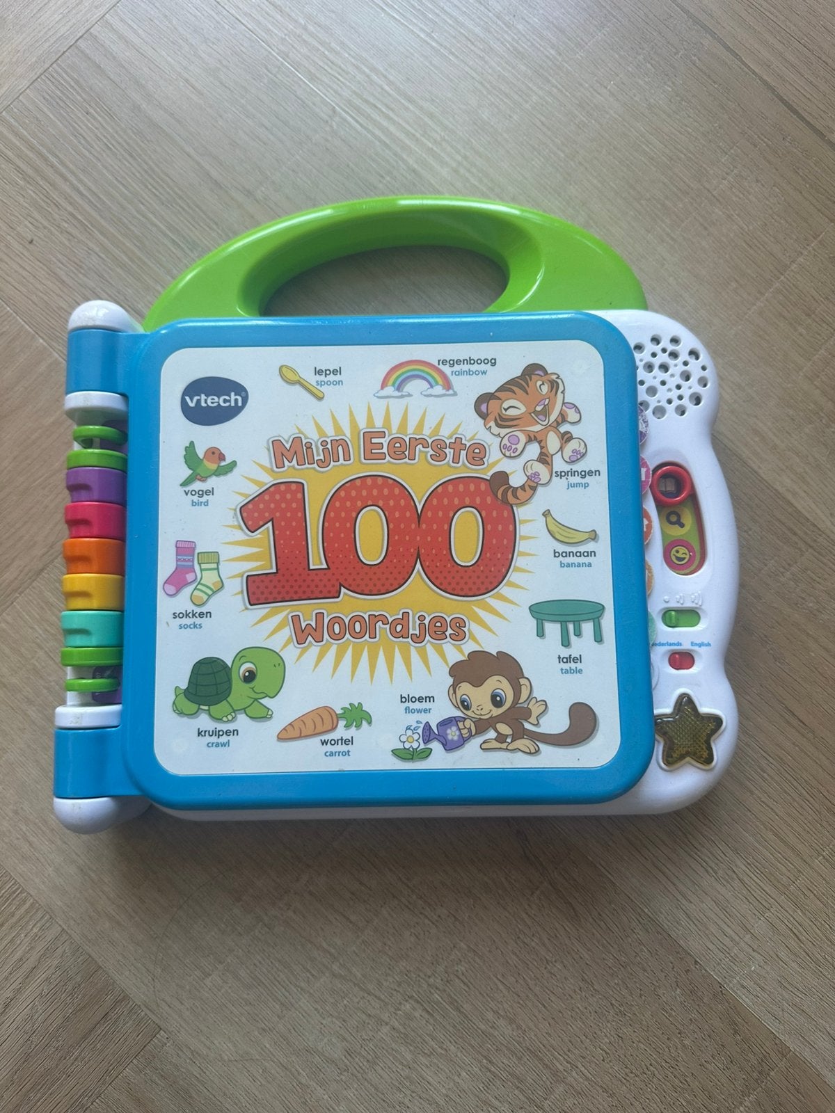 VTech Baby Mijn Eerste 100 Woordjes Boek, Ophalen, Zo goed als nieuw, 6 maanden tot 2 jaar