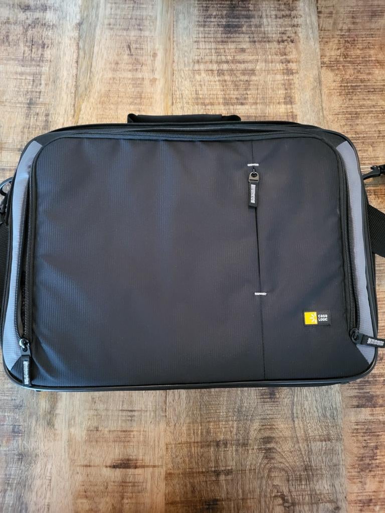 Case Logic Laptoptas - Zwart-perfecte staat!, Ophalen of Verzenden, 15 inch, Zo goed als nieuw, Schoudertas