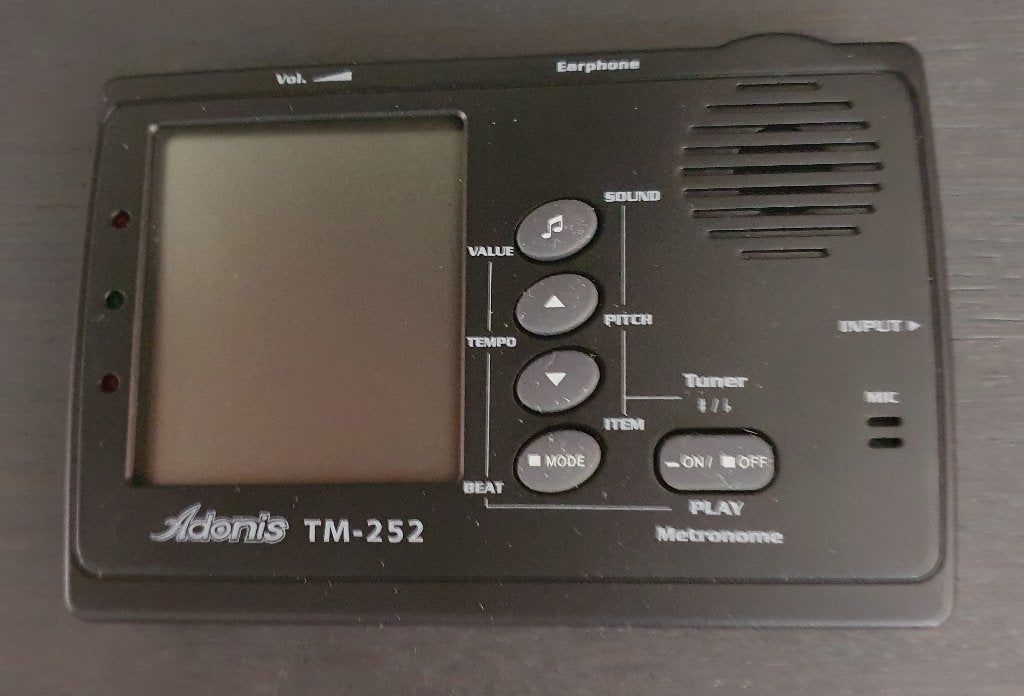 CHROMATISCHE TUNER EN METRONOOM Adonis TM-252, Ophalen of Verzenden, Nieuw, Overige instrumenten