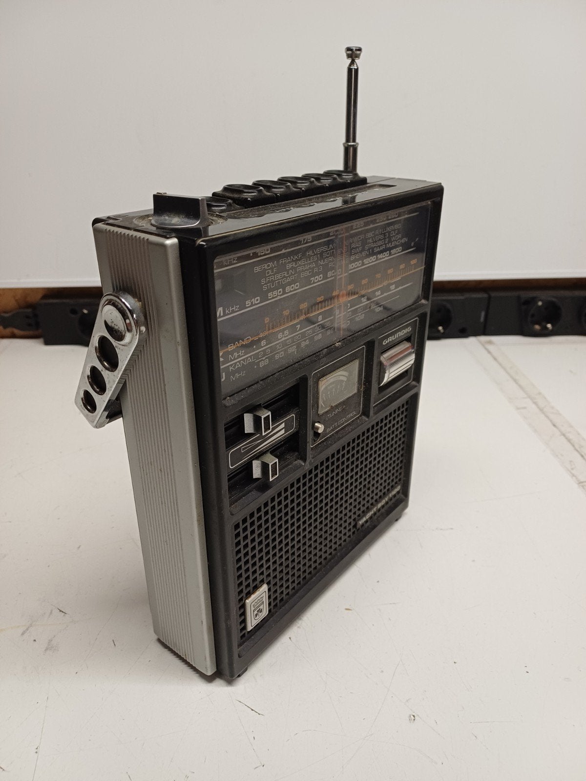 Grundig Yacht Boy 1100 radio uit de jaren '70, Ophalen of Verzenden, Gebruikt, Wereldontvanger